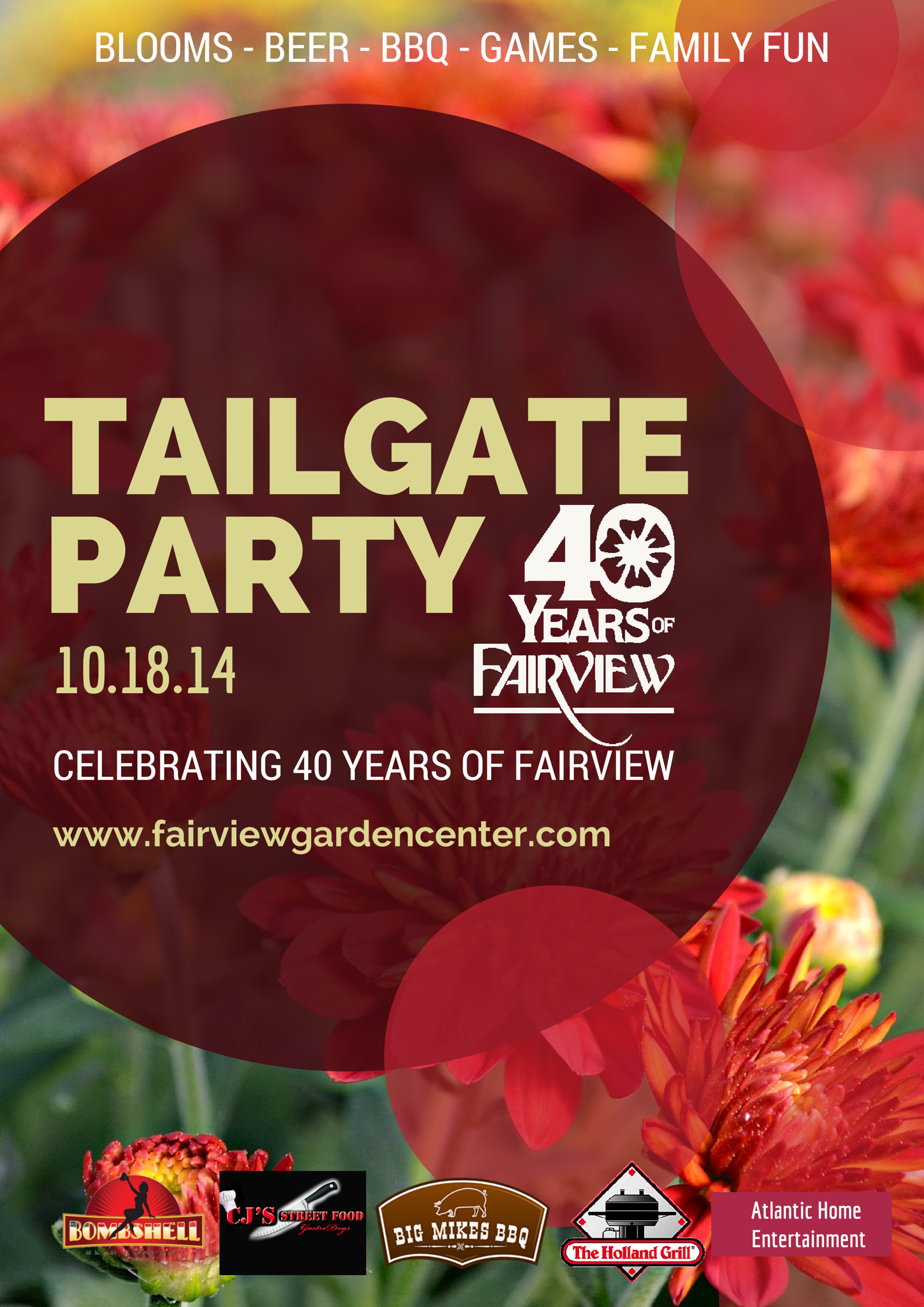 Fairview Tailgate Party Poster