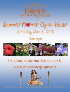 Summer Flower Open House